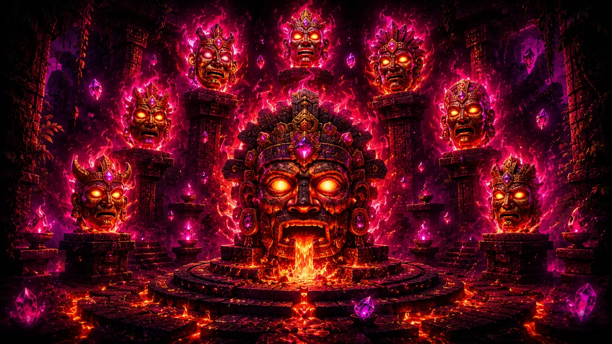 9 Masks of Fire